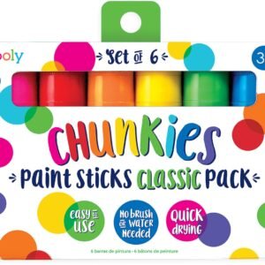 Ooly – chunkies – paint markers – classic set – set of 6 pieces