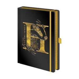 Hole in the wall harry potter – premium a5 notebook – hufflepuff