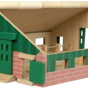 Kids Globe Wooden Cow Shed 1:87