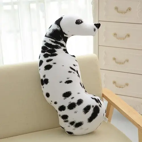 50cm Cute Simulation Dog Plush Toy 3D Printing Stuffed Animal Dog Plush Pillow Stuffed Cartoon Cushion Kids Doll Home Decro Gift - Imagen 10