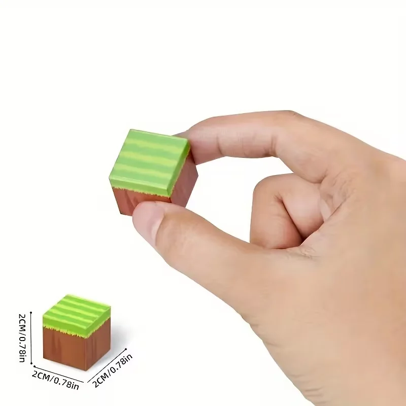 20-500PCS Random Magnetic Cubes, Kids STEM Building Blocks, Creative Stacking Toy, Gift for Boys Girls 3+ - Imagen 2