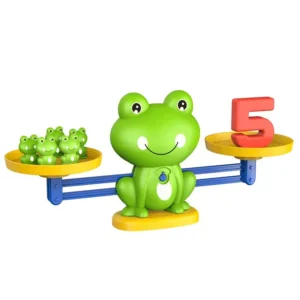 Mathematical Intelligence Math Toys Funny Frog Scale Children’s Early Education Toys Addition Subtraction Balance Enlightenment