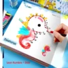 Line drawing, children’s doodle books, learning numbers, early education to improve grades, fun drawing games, holiday gifts