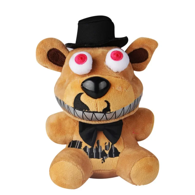 Five Night At Freddy Fnaf Cute Plush Toys Game Doll Bonnie Bear Foxy Cartoon Stuffed Dolls Freddy Toy Gifts - Imagen 12