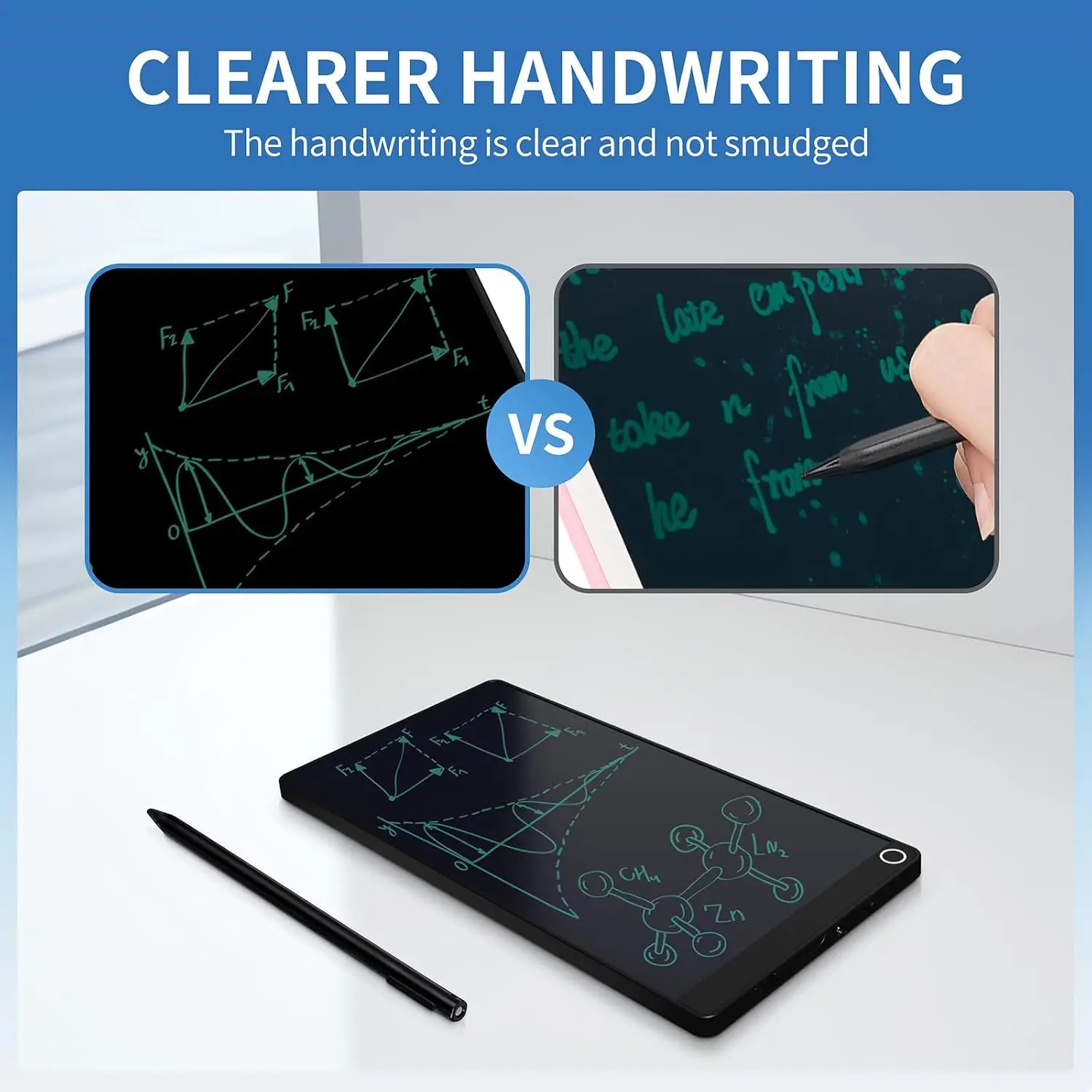 6.5" Full Screen LCD Writing Tablet, Portable Digital Notepad, Lightweight Pocket Design, Ideal For Creative Sketching Drafting - Imagen 5