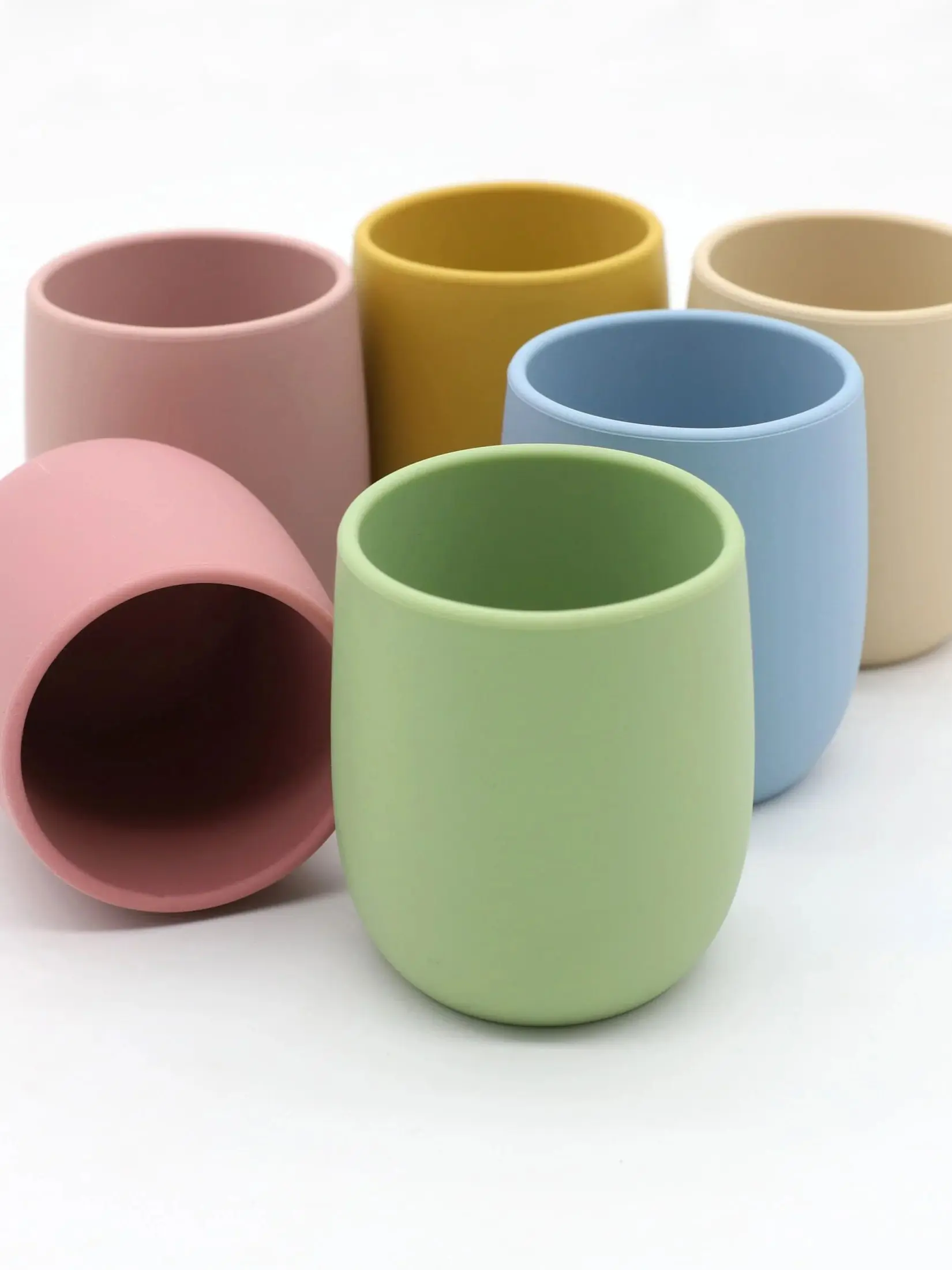 Baby silicone water cup mini easy to grip - Imagen 12