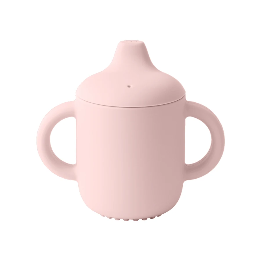 1PCS Baby Feeding Silicone Cups For Infants And Young Children Portable Learning Hand Shank Drinking Water Cups Baby Stuff - Imagen 10