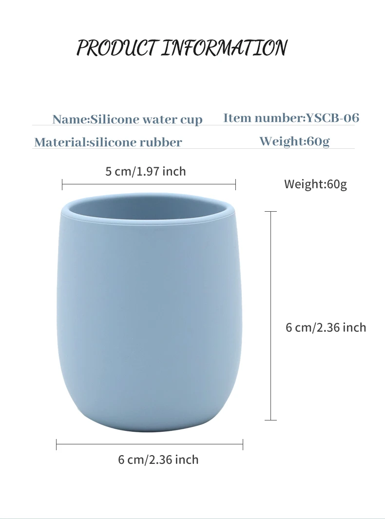 Baby silicone water cup mini easy to grip - Imagen 11