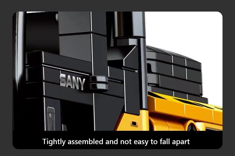 SEMBO BLOCK 1022pcs Excavator Models Building Blocks MOC City Construction Engineering Vehicle Bricks Educational Toys Boys Gift - Imagen 13