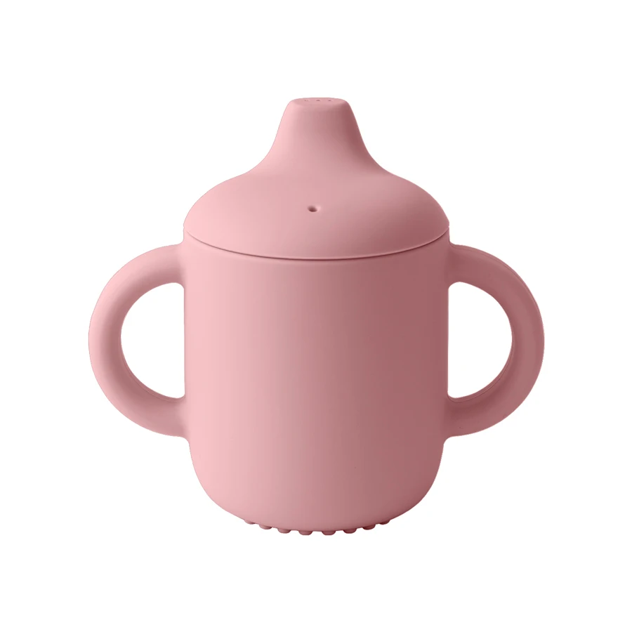 1PCS Baby Feeding Silicone Cups For Infants And Young Children Portable Learning Hand Shank Drinking Water Cups Baby Stuff - Imagen 7